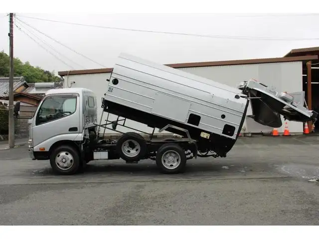 日野 デュトロ 小型 パッカー車 巻き込み式 回転ダンプ式の中古トラック画像3