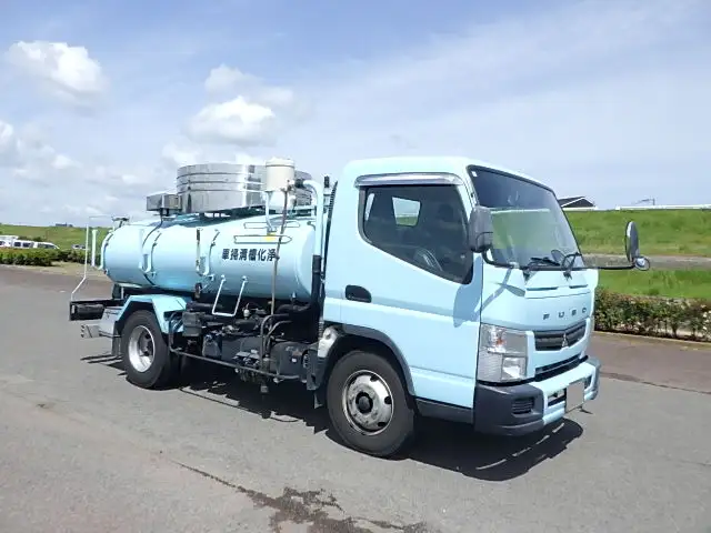 三菱 キャンター 小型 タンク車 バキューム TKG-FEB90の中古トラック画像2