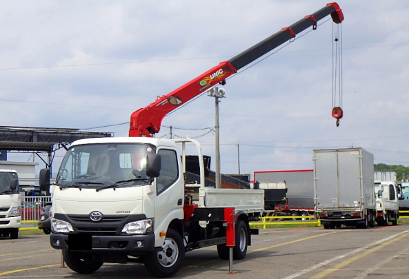 トヨタ ダイナ 小型 クレーン付 標準ロング TKG-XZU650