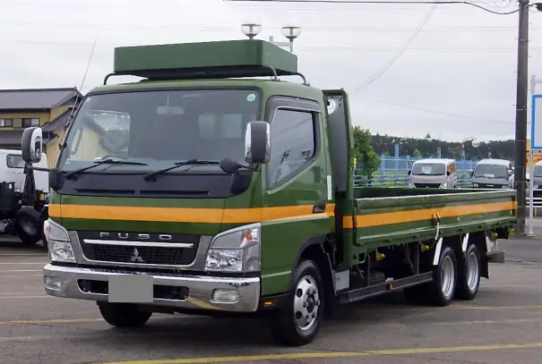 三菱 キャンター 小型 平ボディ エアサス PDG-FF83DY の中古トラック【車両No.188276】