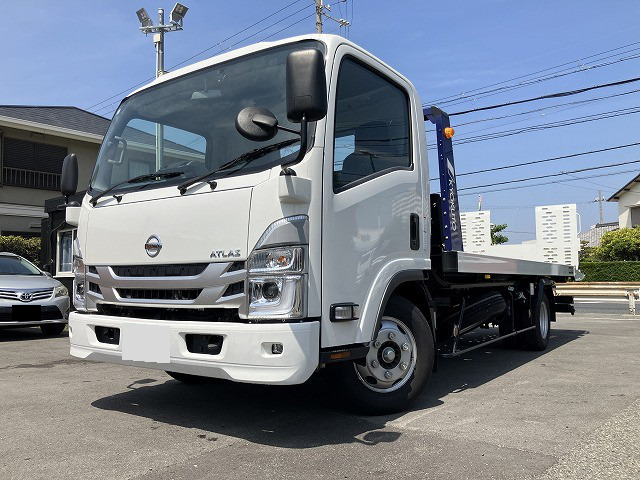 日産 アトラス 小型 車両重機運搬 セーフティーローダー 2RG-APR88AN
