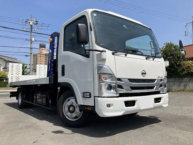 日産 アトラス 小型 車両重機運搬 ラジコン ウインチの中古トラック画像2