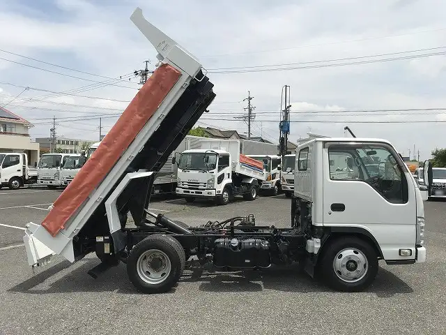 いすゞ エルフ 小型 ダンプ ローダー コボレーンの中古トラック画像5