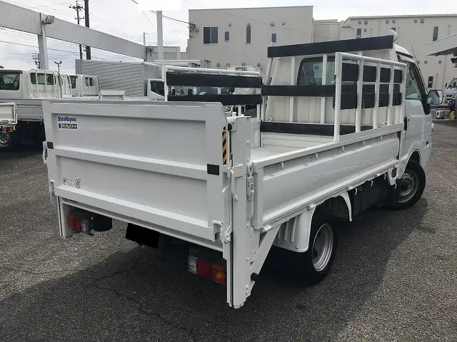 日産 バネット 小型 平ボディ パワーゲート 床鉄板の中古トラック画像3
