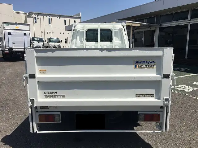 日産 バネット 小型 平ボディ パワーゲート 床鉄板の中古トラック画像4
