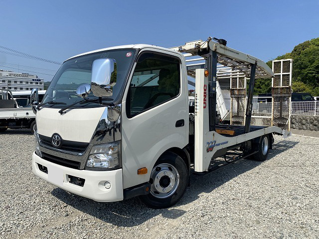 トヨタ トヨエース 小型 車両重機運搬 キャリアカー TDG-XZU720