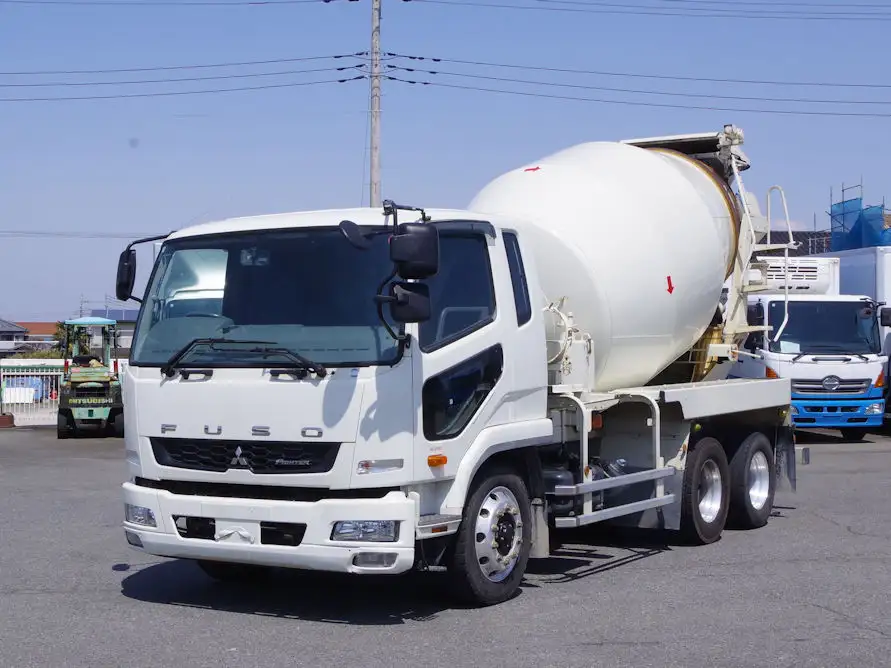 三菱 ファイター 中型/増トン ミキサー・ポンプ ベッド QDG-FQ62F の中古トラック【車両No.188322】