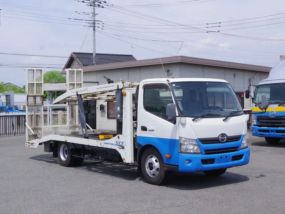日野 デュトロ 小型 車両重機運搬 ラジコン ウインチの中古トラック画像2