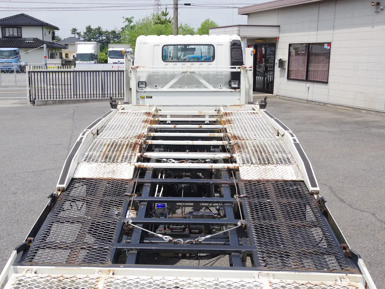 日野 デュトロ 小型 車両重機運搬 ラジコン ウインチの中古トラック画像8