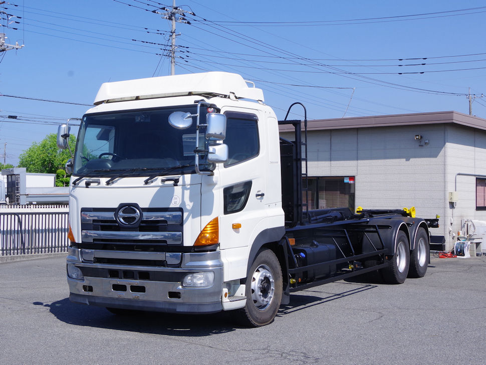 日野 プロフィア 大型 アームロール QKG-FS1EWBA