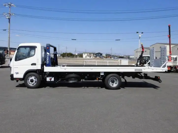三菱 キャンター 小型 車両重機運搬 ラジコン ウインチの中古トラック画像5