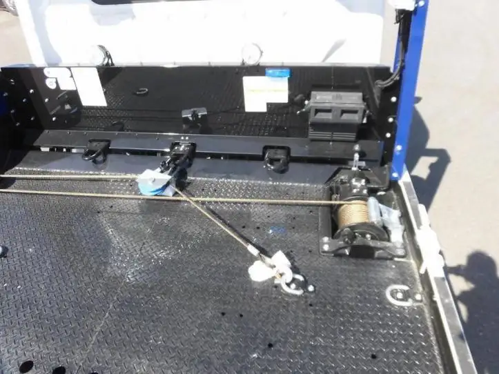 三菱 キャンター 小型 車両重機運搬 ラジコン ウインチの中古トラック画像9