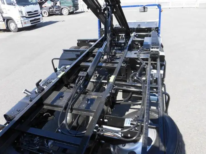 三菱 キャンター 小型 車両重機運搬 ラジコン ウインチの中古トラック画像像17
