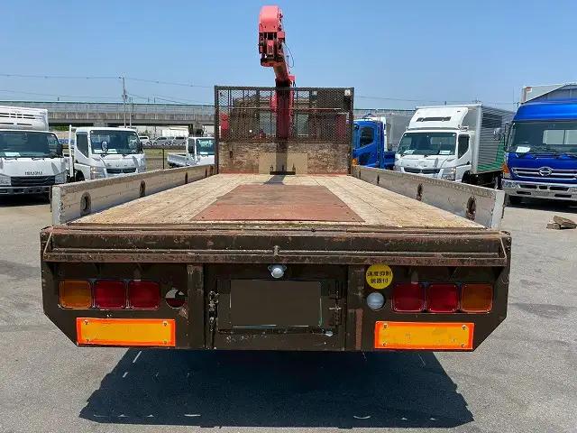 三菱 ファイター 中型/増トン 車両重機運搬 4段クレーン ラジコンの中古トラック画像8