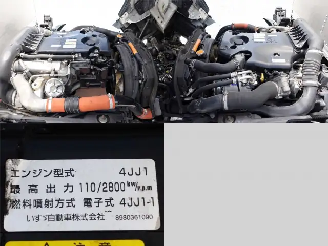 いすゞ エルフ 小型 アルミバン パワーゲート サイドドアの中古トラック画像16