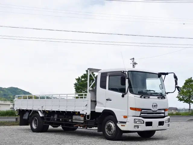 日産UD コンドル 中型/増トン 平ボディ 床鉄板 ベッド の中古トラック【車両No.188445】