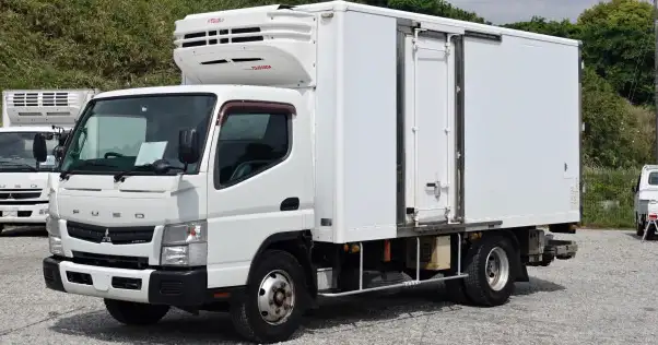 三菱 キャンター 小型 冷凍冷蔵 低温 パワーゲート の中古トラック【車両No.188434】