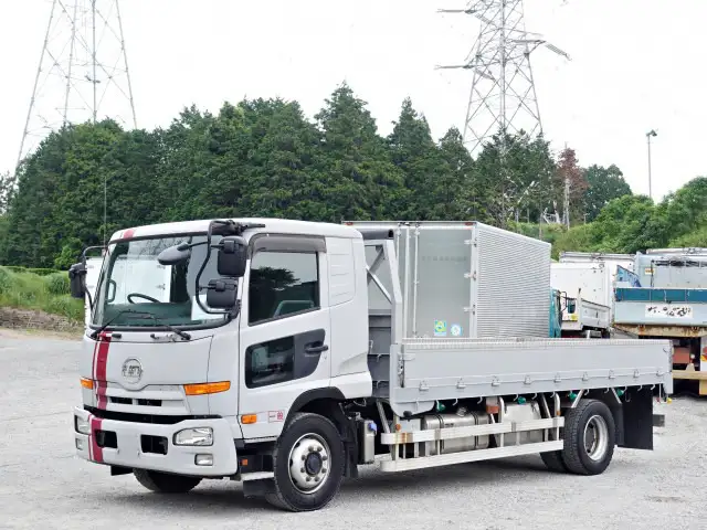 日産UD コンドル 中型/増トン 平ボディ 床鉄板 アルミブロック の中古トラック【車両No.188451】