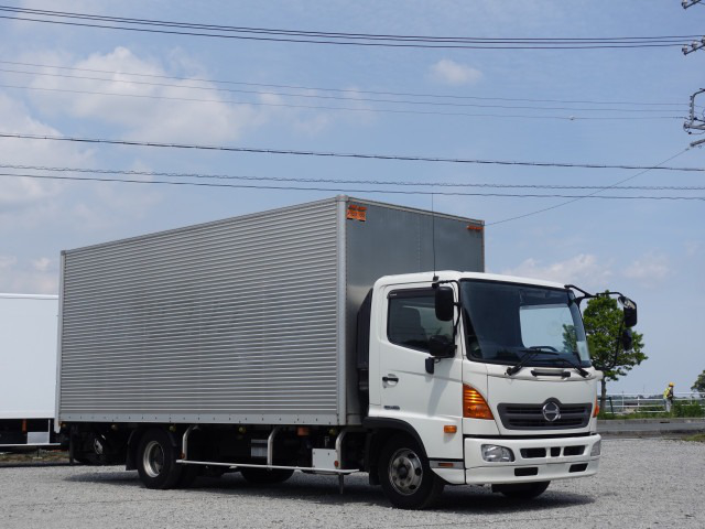 日野 レンジャー 中型/増トン アルミバン パワーゲート エアサス の中古トラック【車両No.178293】