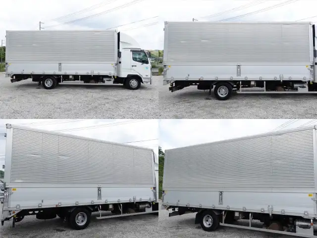 三菱 ファイター 中型/増トン ウイング エアサス ベッドの中古トラック画像3