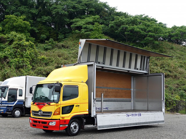 日野 レンジャー 中型/増トン ウイング パワーゲート エアサス の中古トラック【車両No.167132】