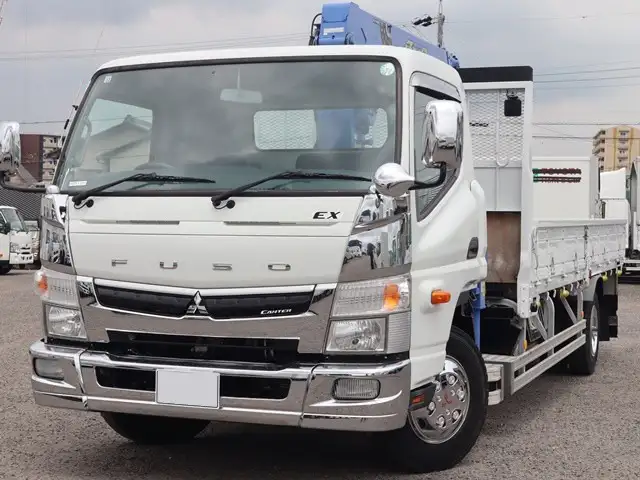 三菱 キャンター 小型 クレーン付 3段 ラジコン の中古トラック【車両No.188106】