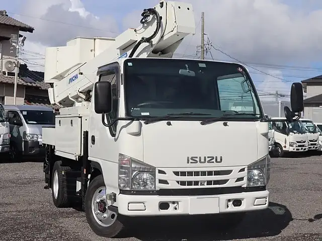 いすゞ エルフ 小型 高所・建柱車 高所作業車 電工仕様の中古トラック画像2