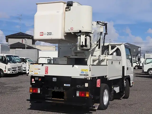 いすゞ エルフ 小型 高所・建柱車 高所作業車 電工仕様の中古トラック画像3