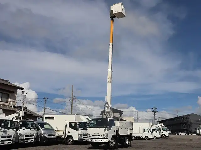 いすゞ エルフ 小型 高所・建柱車 高所作業車 電工仕様の中古トラック画像7