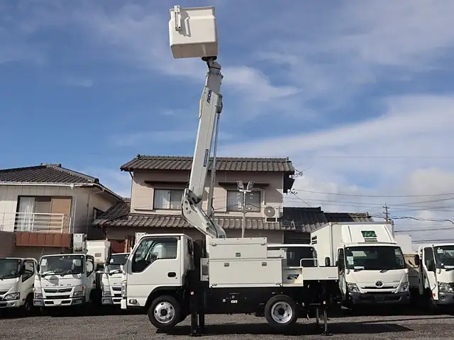 いすゞ エルフ 小型 高所・建柱車 高所作業車 電工仕様の中古トラック画像6