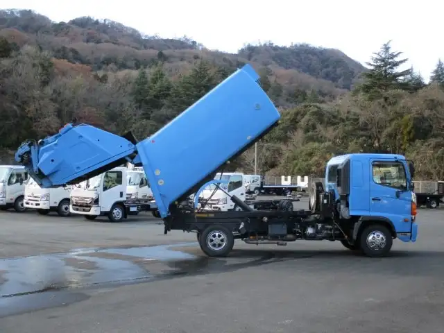 日野 レンジャー 中型/増トン パッカー車 巻き込み式 回転ダンプ式の中古トラック画像6