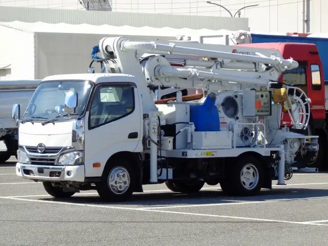 日野 デュトロ 小型 ミキサー・ポンプ TKG-XZU640M H29の中古トラック画像1