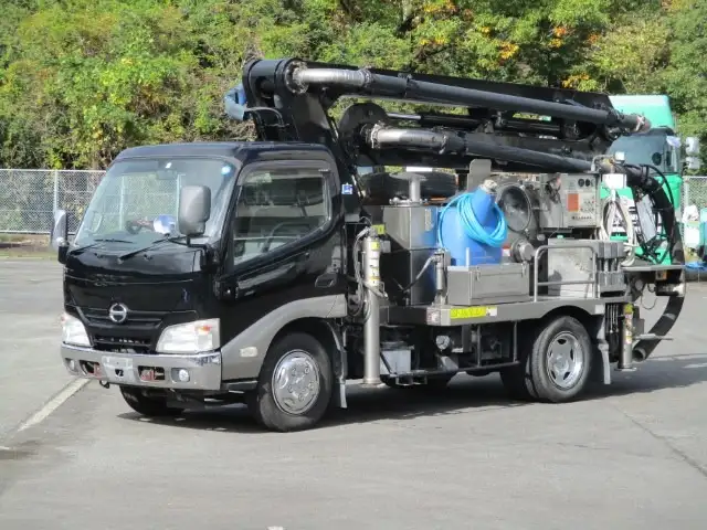 日野 デュトロ 小型 ミキサー・ポンプ TKG-XZU640M H27の中古トラック画像1