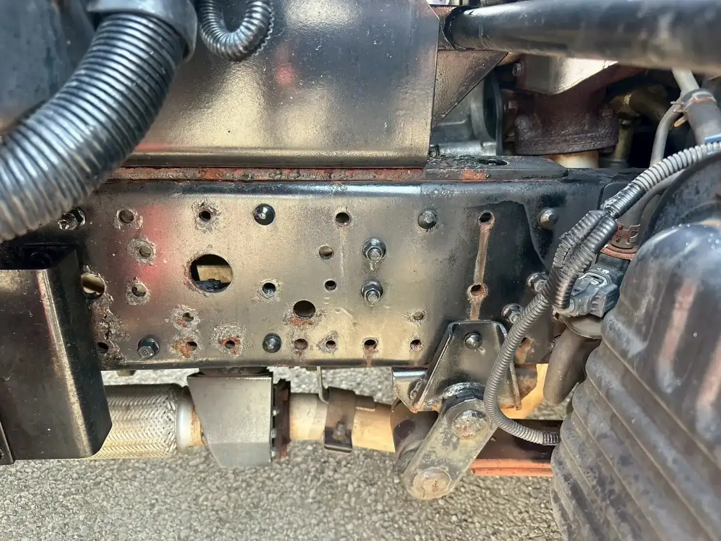 三菱 キャンター 小型 高所・建柱車 高所作業車 PA-FE73DEYの中古トラック画像18