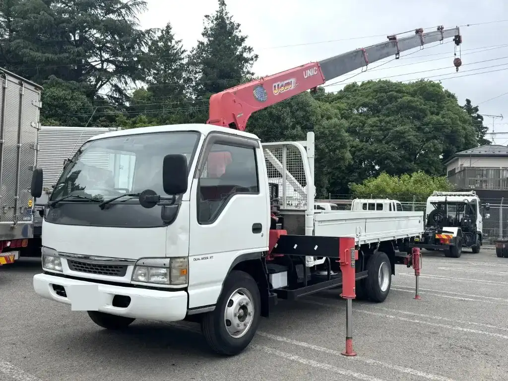 日産 アトラス 小型 クレーン付 床鉄板 6段 の中古トラック【車両No.188457】