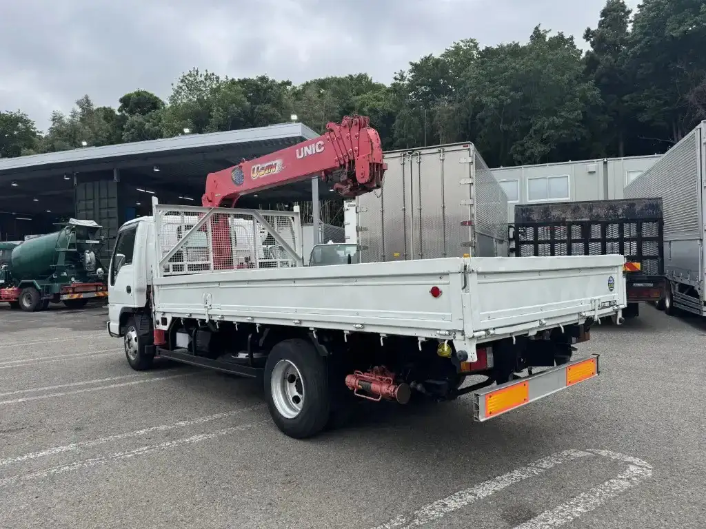 日産 アトラス 小型 クレーン付 床鉄板 6段の中古トラック画像4