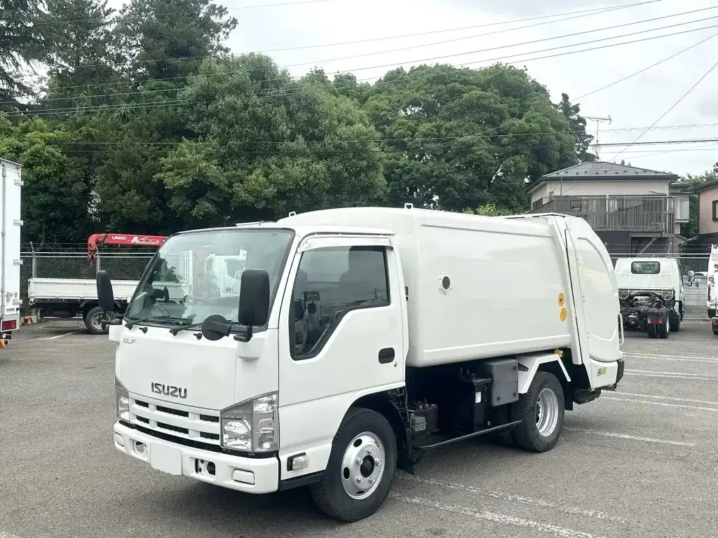 いすゞ エルフ 小型 パッカー車 巻き込み式 回転ダンプ式 の中古トラック【車両No.188479】