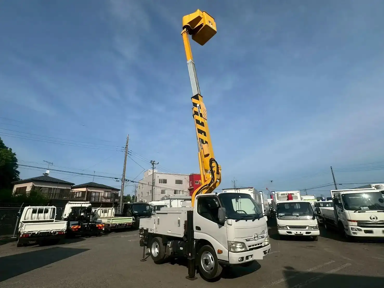 日野 デュトロ 小型 高所・建柱車 高所作業車 電工仕様の中古トラック画像6