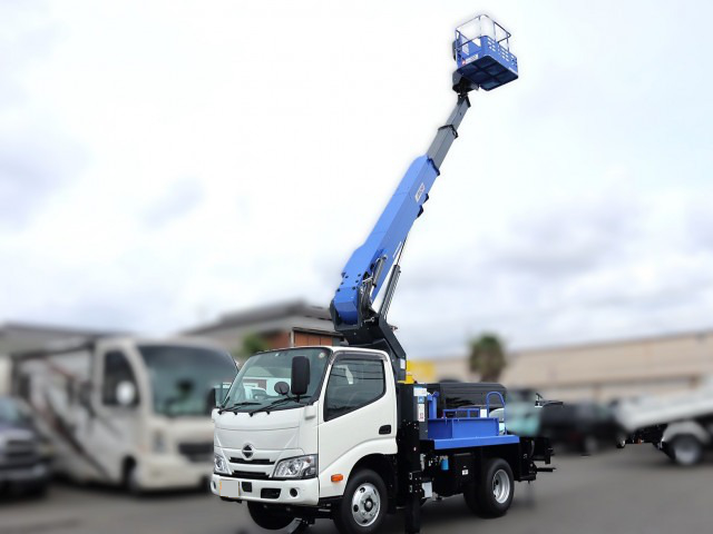 日野 デュトロ 小型 高所・建柱車 高所作業車 2KG-XZU600E