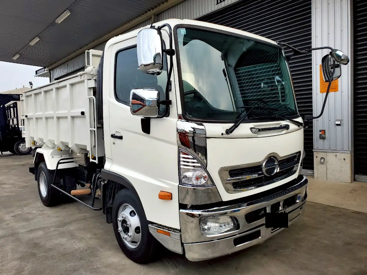 日野 レンジャー 中型/増トン ダンプ 土砂禁 コボレーンの中古トラック画像3