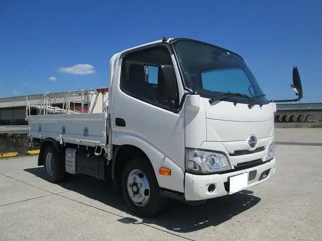 日野 デュトロ 小型 平ボディ 床鉄板 2RG-XZC605Mの中古トラック画像3