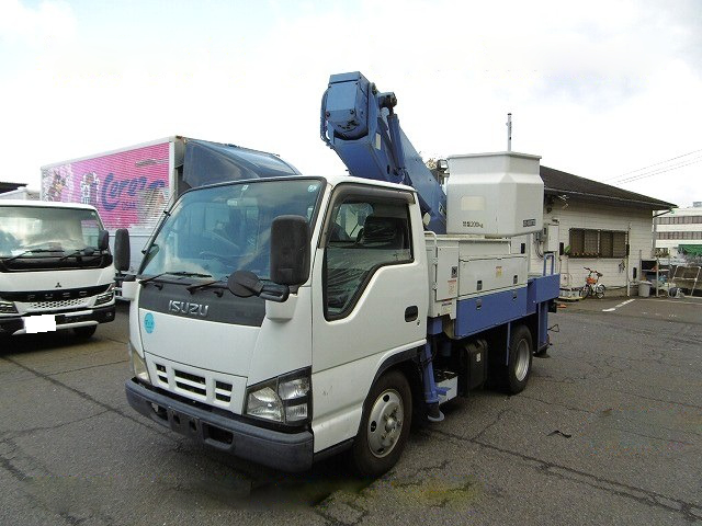 いすゞ エルフ 小型 高所・建柱車 高所作業車 PB-NKR81AN