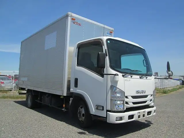 いすゞ エルフ 小型 アルミバン サイドドア TRG-NLR85ANの中古トラック画像3