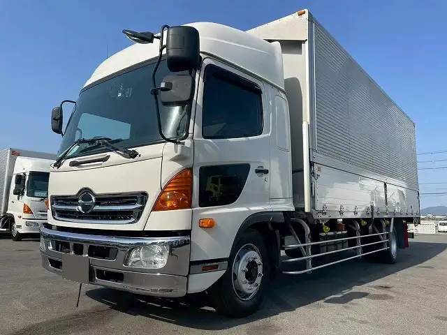 日野 レンジャー 中型/増トン ウイング ベッド QKG-FE7JMAAの中古トラック画像1