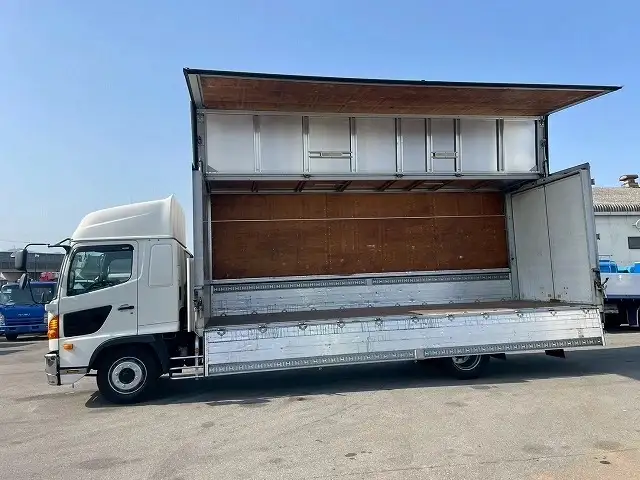 日野 レンジャー 中型/増トン ウイング ベッド QKG-FE7JMAAの中古トラック画像6