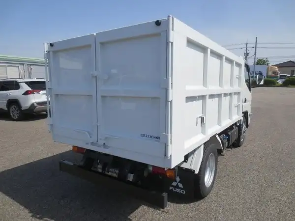 三菱 キャンター 小型 ダンプ 土砂禁 ステンレス張りの中古トラック画像6