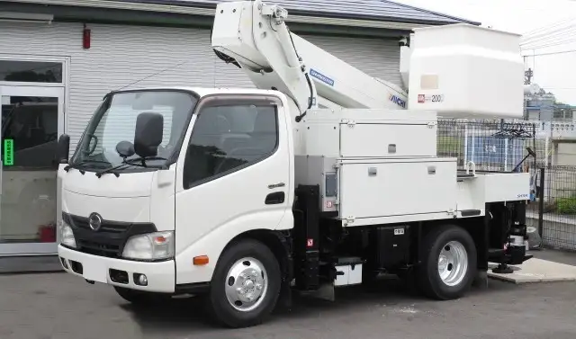 日野 デュトロ 小型 高所・建柱車 高所作業車  の中古トラック【車両No.188537】