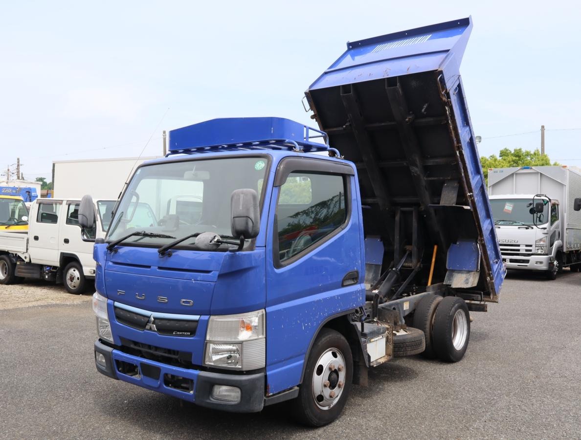 三菱 キャンター 小型 ダンプ ローダー 2RG-FBA60 の中古トラック【車両No.155230】