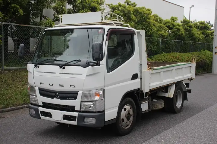 三菱 キャンター 小型 ダンプ 強化 コボレーンの中古トラック画像1