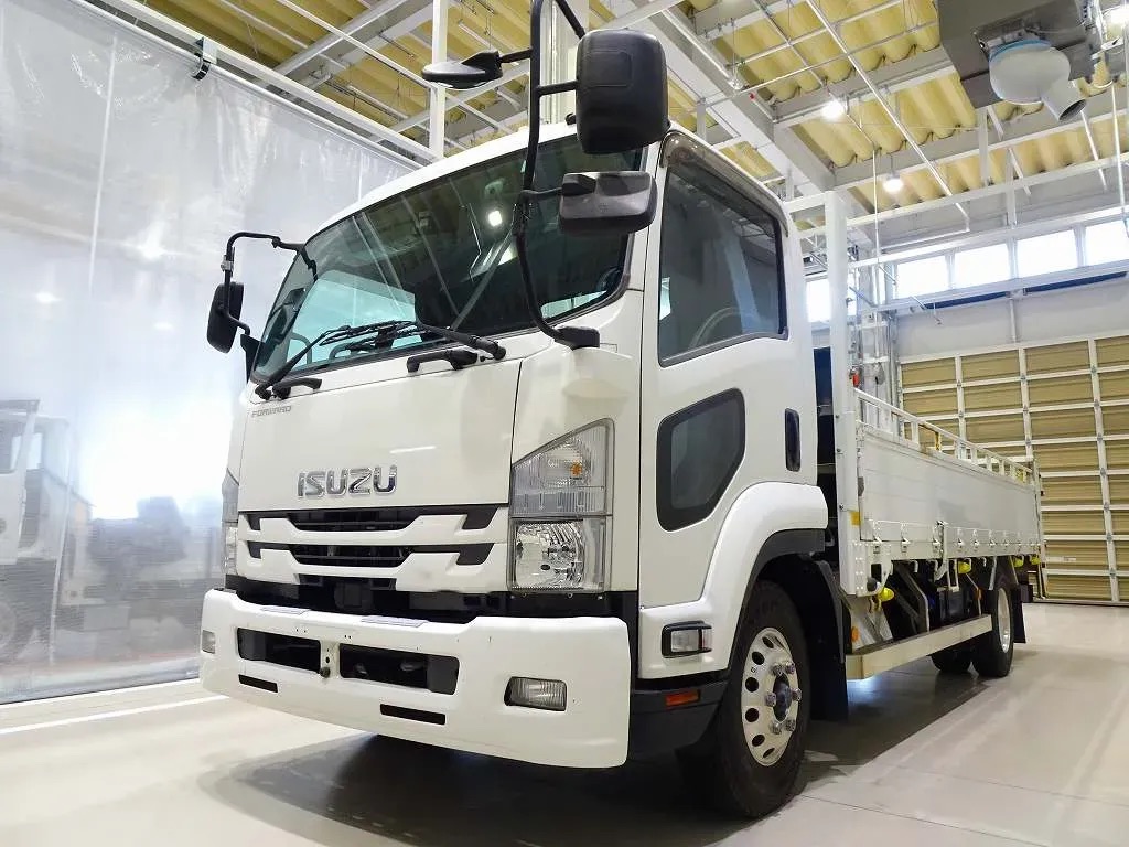 いすゞ フォワード 中型/増トン 平ボディ ベッド TKG-FRR90S2 の中古トラック【車両No.161521】